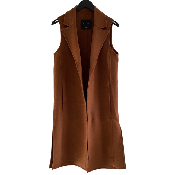 Massimo Dutti Wool Blend Vest - Picture 1 of 10